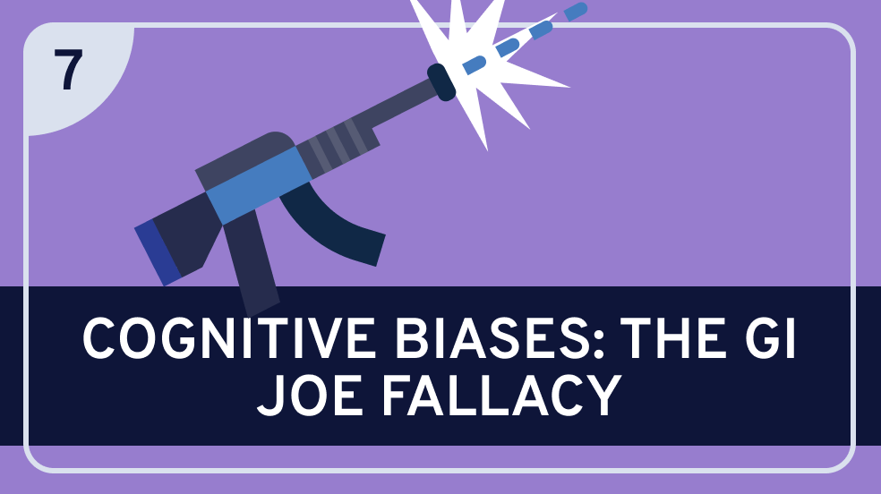 Cognitive Biases: The GI Joe Fallacy